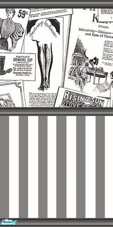 Sims 2 — Newspaper wallpaper - Individual Item by caliberxkiss — 