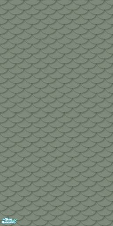 Sims 2 — Rookwood Dark Green Scallop by mistresscris — Part of my Historic Collection - Victorian Exteriors. Created by