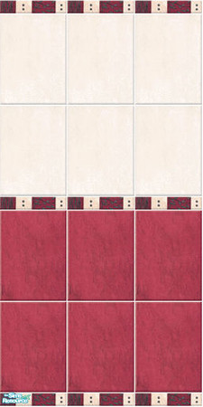 Sims 2 — Cicada - wall 2 by Mekhi — Tiled wall for your kitchen or bathroom, enjoy!