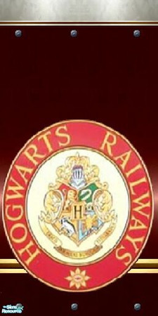 Sims 2 — Train Set 2 (Specific) - Wall Sb07hogwartstrainboxcar2c.sims2pack by stephanie_b. — This set is an additon to