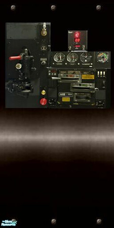 Sims 2 — Train Walls (Basic Set) - Wall Sb07polarexpress15.sims2pack by stephanie_b. — This set of walls can be used to