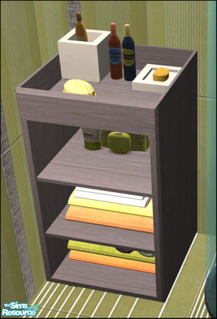 Sims 2 — Diane Recolor 2 - Cabinet by Elize-37sims — Taller of the two trolleys with the inside shelf available for your