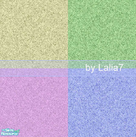 Sims 2 — Bunnies and Carrots carpets by LALIA7 — A set of carpets to match the Bunnies and Carrots walls.