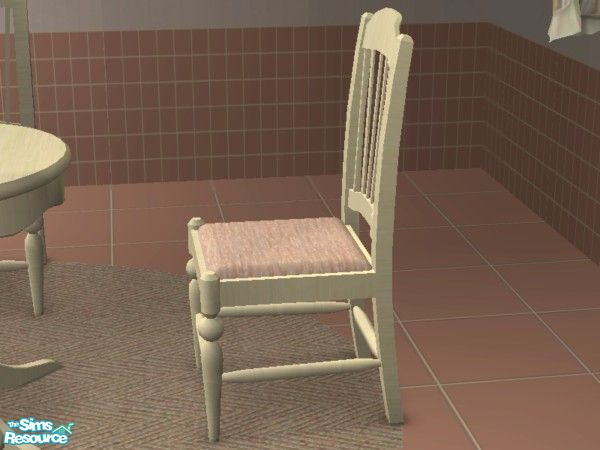 Sims 2 — Sweet Sunrise Dining - Chair by EarthGoddess54 — Made to match the Sweet Sunrise Dining & Kitchen sets.