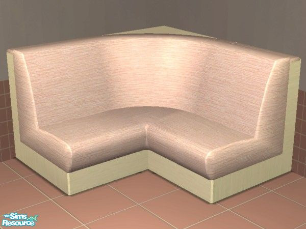 Sims 2 — Sweet Sunrise Dining - Sectional (Booth) by EarthGoddess54 — Made to match the Sweet Sunrise Dining &