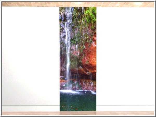 Sims 3 — Gentle Falls panel 3_marcorse by marcorse — Gentle Falls wall set panel 3 of 4