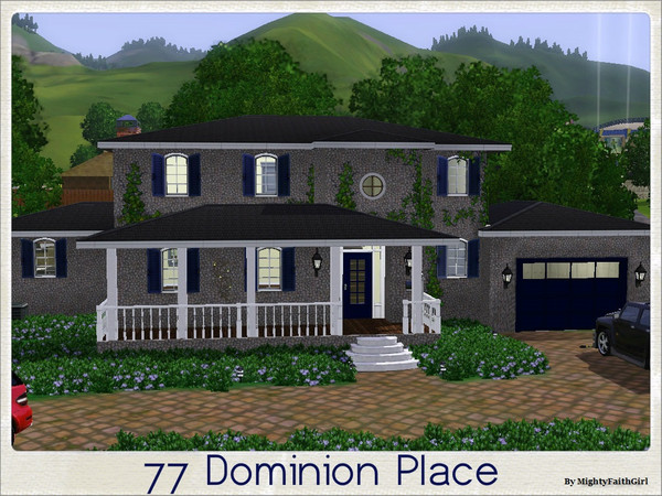 Sims 3 — 77 Dominion Place by mightyfaithgirl — ** Only Kitchen and bathrooms are furnished in order to keep file size