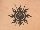 The Sims Resource - Dark Hunter Tattoo Set