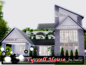 Sims 3 — Tyrrell House by Ineliz — Tyrrell House is a great place for a small family, where your kids can run around a