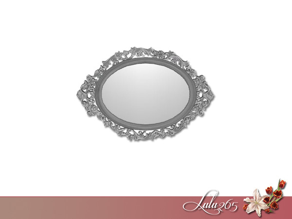 Sims 3 — Cottage Office Mirror by Lulu265 — Part of the Cottage Office Set Fully CAStable Made by Lulu265 for TSR. Please