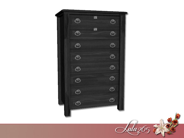 Sims 3 — Cottage Office Side Board by Lulu265 — Part of the Cottage Office Set Fully CAStable Made by Lulu265 for TSR.