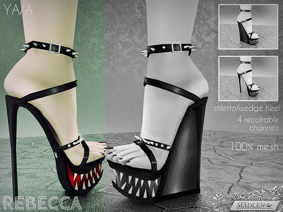 The Sims Resource - Madlen Rebecca Shoes