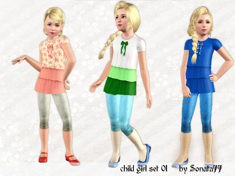 Girl sets forum. Симс 3 стильная одежда для детей. Герл сет Панц. 3. Одежда стр 13-14.