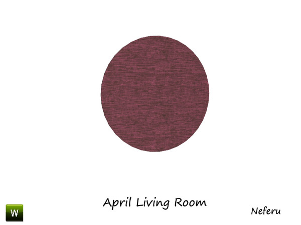 Sims 3 — April deco wall by Neferu2 — Deco wall April livingroom_by Neferu_TSR