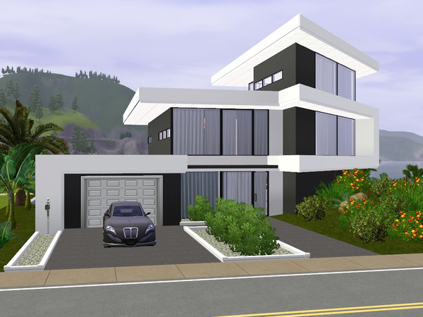 Sims 3 — Future House by Aldo852 — Future House is a very modern huge house on 3 floors with 4 bedrooms, 3 bathrooms. for