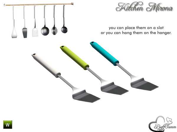 Sims 3 — Kitchen 'Mirona' Kitchen Utensils 2 by BuffSumm — Part of the *Kitchen 'Mirona'* Created by BuffSumm @ TSR