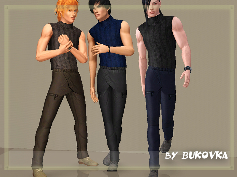 The Sims Resource - Set Next (top + pants)