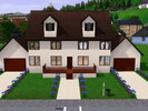 Sims 3 — Country Cottage by punkabelle2 — Country cottage built for a smaller Sim family. House includes an open floor