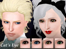 Sims 3 — Cat's Eye by matyonpuqoo2 — Teen to Elder Four recolor channels Male and Female Thank you :)