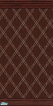 Sims 2 — Fusion Paneled Wall Collection - 01 by elektra274 — 1 of 7 paneled walls.