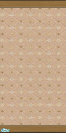 Sims 2 — Lovely Floral - Wallpaper by EarthGoddess54 — Part of the Lovely Floral bedroom set. Enjoy!