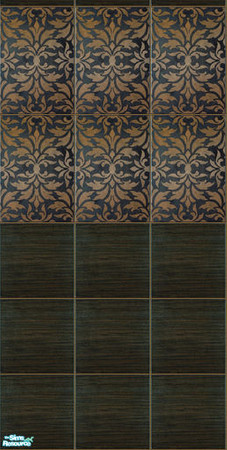 Sims 2 — Allure - wall brown by Mekhi — Elegant tiled wall for your sims homes, enjoy!