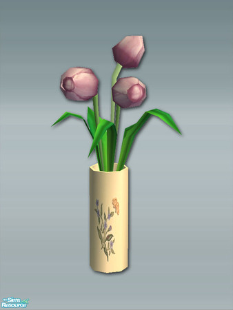 Sims 2 — Lucca Kitchen  Vase - TC45  by Shakeshaft — Part of a recolour of my Lucca Kitchen in the TC45 textures of Blue