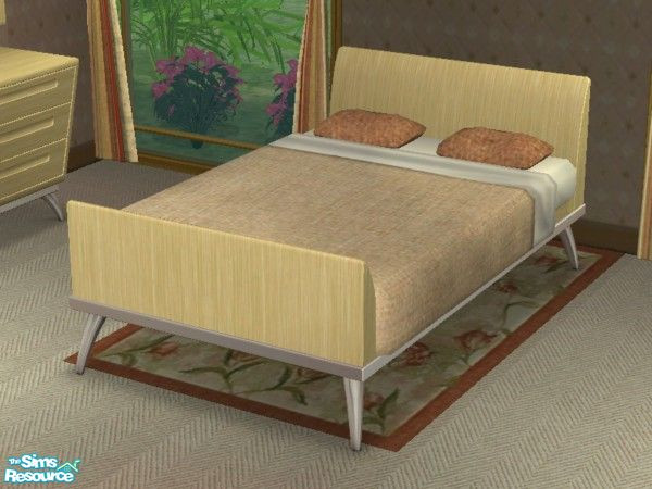 Sims 2 — Lovely Floral - Bed by EarthGoddess54 — Part of the Lovely Floral bedroom set. Enjoy!