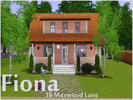 Sims 3 — Fiona by ririxia2 — A small two-story home perfect for a single Sim (if discounts were a thing there'd be a