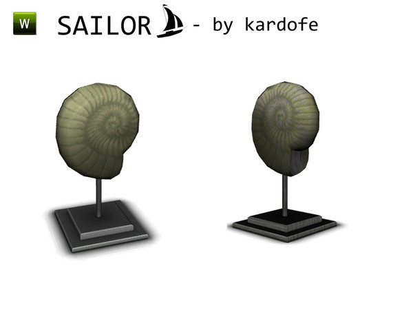 Sims 3 — kar_sailor_conch by kardofe — conch by kardofe