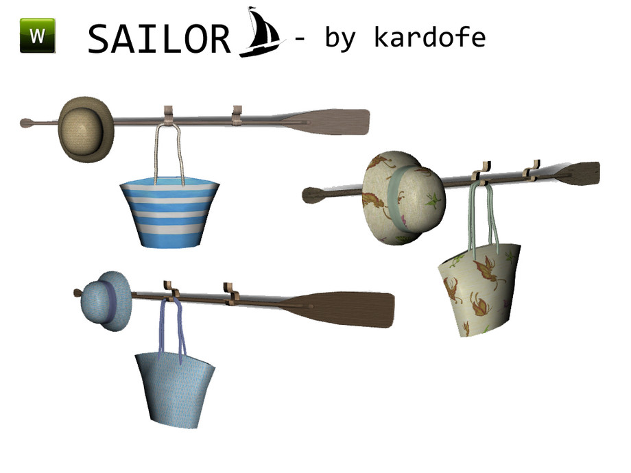 Sailor Make Rack The Sims Resource | kar_sailor_rack