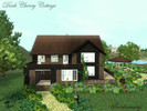 Sims 3 — Dark Cherry Cottage by sanhammy2 — Not ideally a cottage, but a cozy house for your simmies, with a lovely