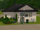 Sims 3 — Small starter house by Ifcaa2 — Small Starter House for your sims! It has 1 bedroom with double bed and 1