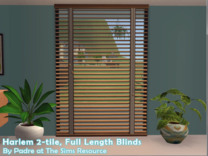 Sims 2 — Harlem II - Blinds 2-tile by Padre — More Mid Century style items for your cool mid-century sims