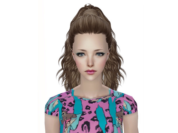 Sims 2 — Skysims-Hair-204 Brown2 by Skysims — 