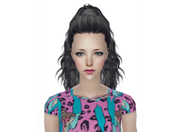 Sims 2 — Skysims-Hair-204 Black by Skysims — 