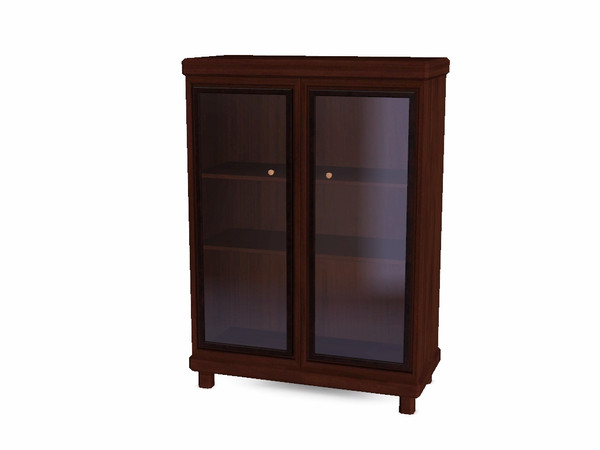 Sims 3 — Corner Office Glass Sideboard by Flovv — A useful, strong sideboard.