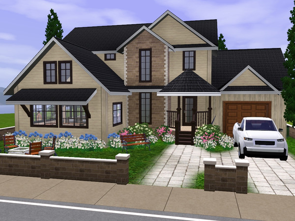 Sims 3 — Myra by gabi892 — Myra is lovely 3 bedrooms family villa. This Villa is perfect for family with two or three