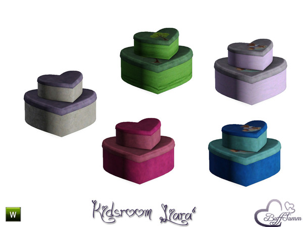 Sims 3 — Kidsroom 'Liara' Box Heart by BuffSumm — Inspiration. Elegance. Beautiful. Magic. Chic. Romantic. Just some