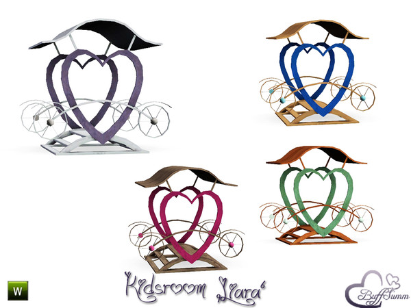 Sims 3 — Kidsroom 'Liara' Carriage by BuffSumm — Inspiration. Elegance. Beautiful. Magic. Chic. Romantic. Just some