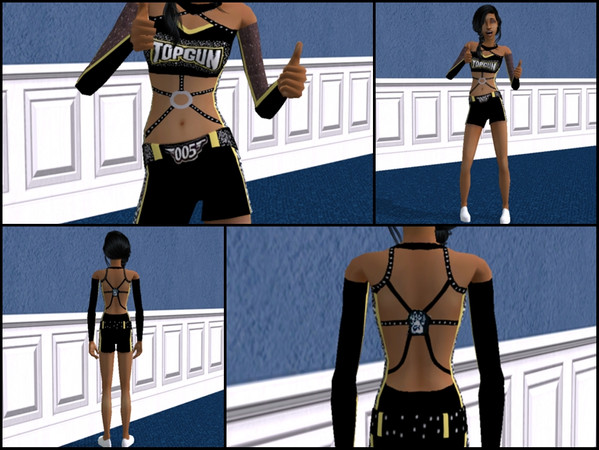 Sims 2 — Top Gun oo5  by Cheer4Sims2 — Top Gun Omar Open 5 Uniform.
