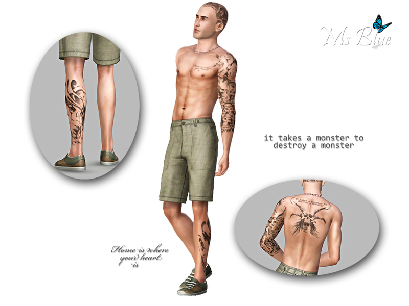 The Sims Resource  Benjamins Tattoo