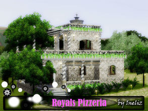 Sims 3 — Royals Pizzeria by Ineliz —  It's always nice to have a classic restaurant in your neighborhood, but it's even