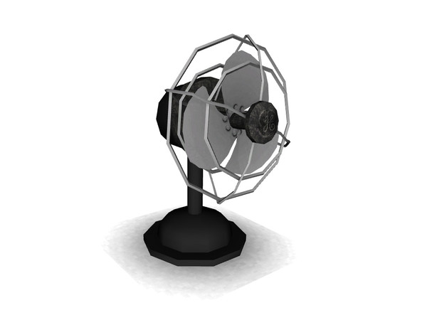 Sims 3 — Antique Industrial Vintage Fan by MarcusSims912 — by MarcusSims91 Antique Industrial Office Set