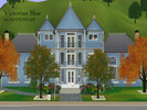 Sims 3 — Victorian Blue by MANDEEx882 — A stunning blue Victorian style home for your Sim. Features three beds, three
