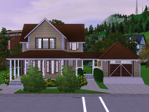 Sims 3 — Abrahams by dorienski — Abrahams is the perfect home for an elderly couple. It has an open-plan living, kitchen