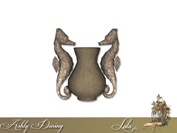 Sims 3 — Ashly Dining Vase by Lulu265 — Part of the Ashly Dining Set CAStable Made bt Lulu265 for TSR