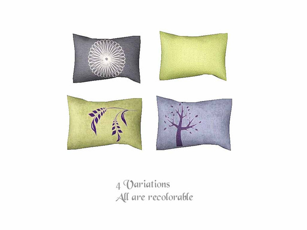Sims 3 — Ung999 - Pillow 27  (for Lounge Chair) by ung999 — Ung999 - Pillow 27 (for Lounge Chair) @ TSR 