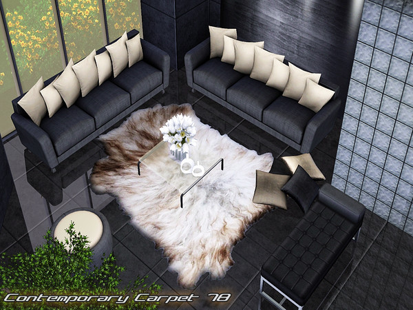 Sims 3 — Contemporary Carpet 78 by Pralinesims — By Pralinesims