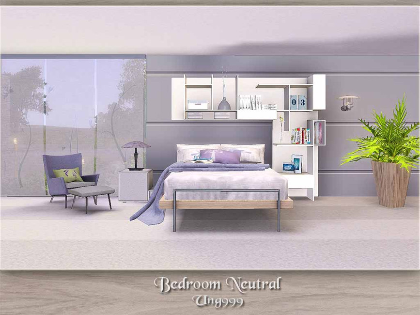 The Sims Resource - Bedroom Neutral